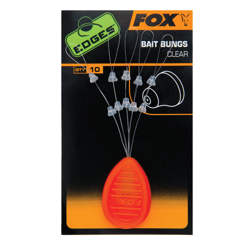 Fox EDGES™ Bait Bungs Clear - Vale Royal Angling Centre
