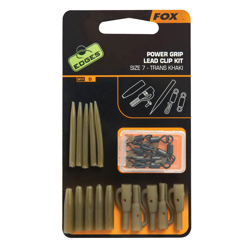 Fox EDGES™ Power Grip Lead Clip Kit - Vale Royal Angling Centre