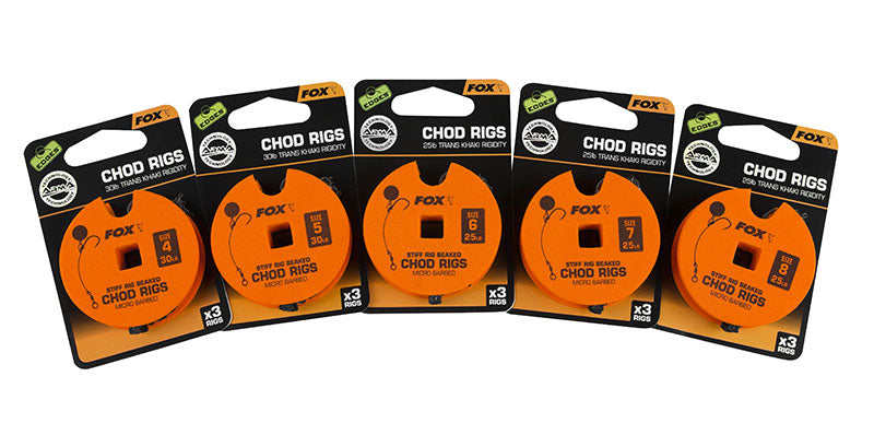 Fox Edges Stiff Chod Rigs