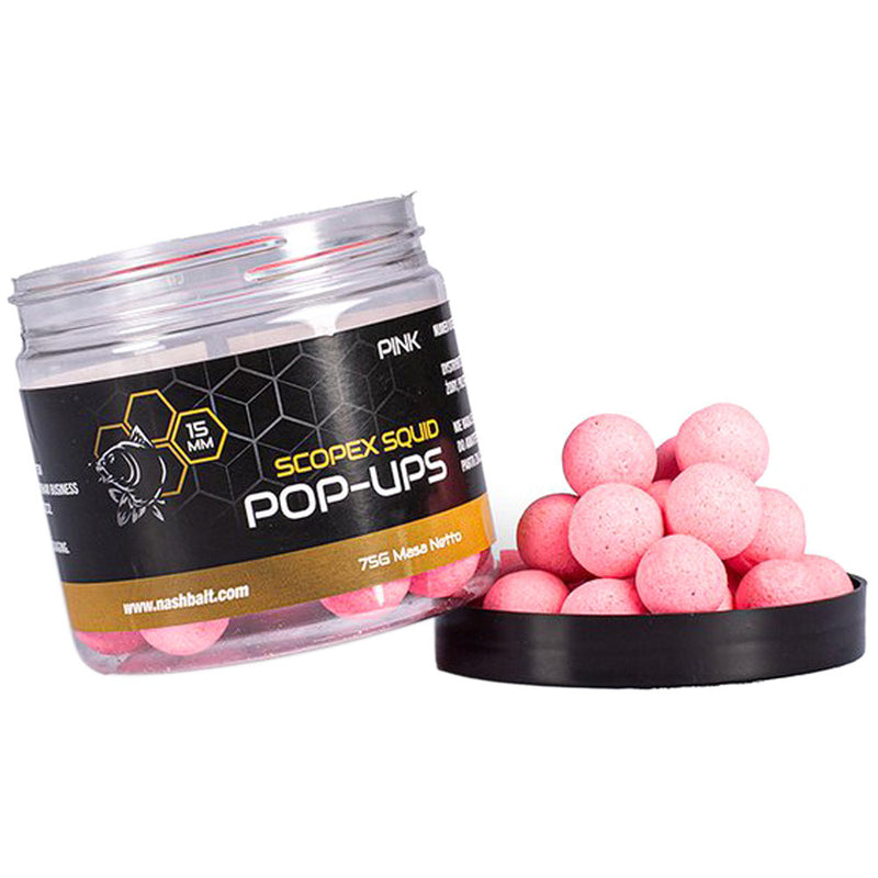 Nash Scopex Squid Pop Ups Pink