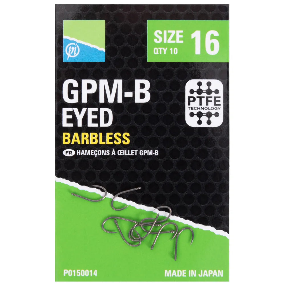 Preston GPM-B Eyed Barbless