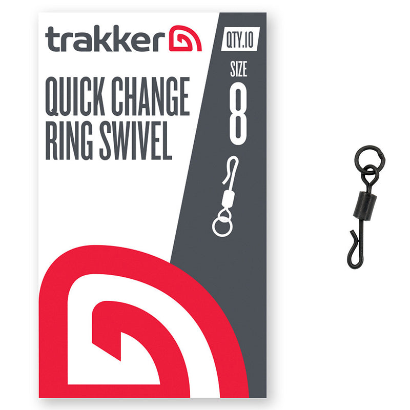 Trakker Quick Change Ring Swivel Size 8