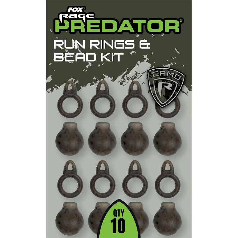 Fox Rage Predator Run Rings & Bead Kit