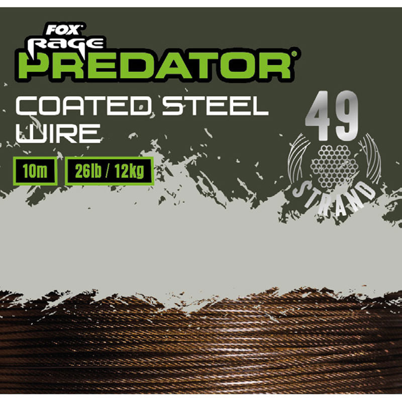 Fox Rage Predator Coated Steel Wire