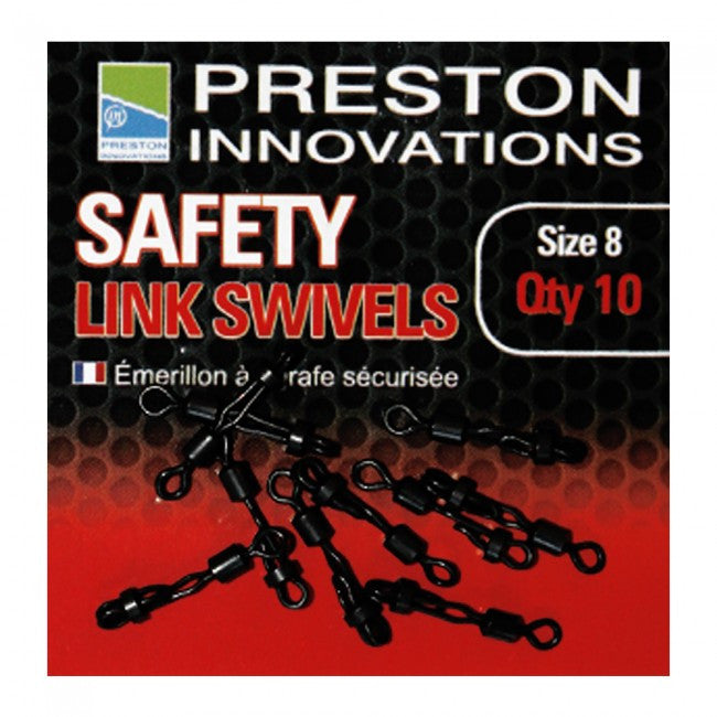 Preston Innovations Safety Link Swivels - Vale Royal Angling Centre