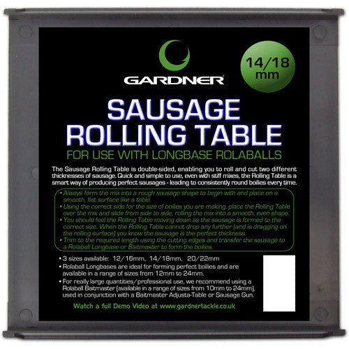 Gardner Rolling Table - Vale Royal Angling Centre
