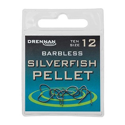 Drennan Barbless Silverfish Pellet Hooks