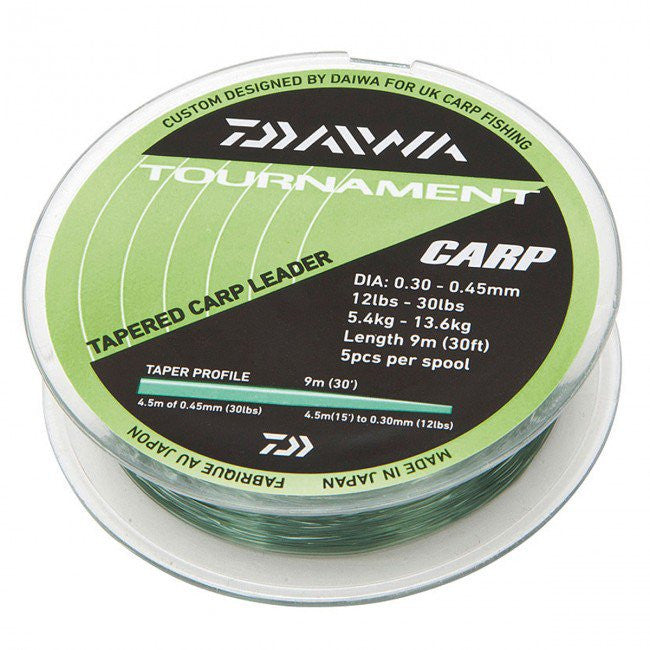 Daiwa Tournament Tapered Leader - Vale Royal Angling Centre