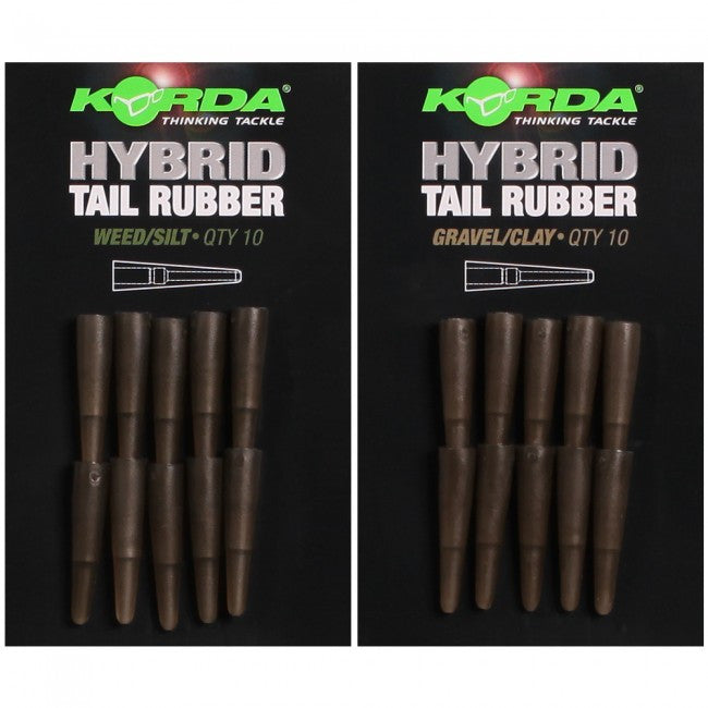 Korda Hybrid Tail Rubbers - Vale Royal Angling Centre